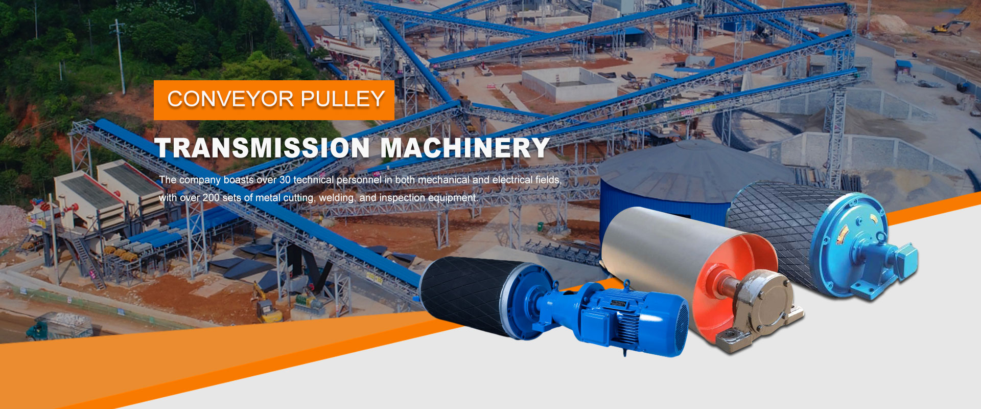 Fabbrica di Pulley Conveyor