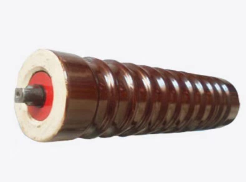 Idler di trasportatore in ceramica per u sistema di trasportatore